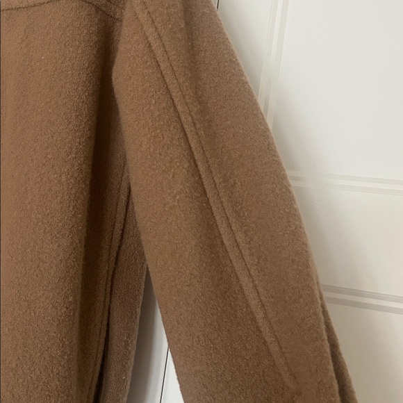 Wilfred Tan Merino Wool shacket - Picture 5 of 6